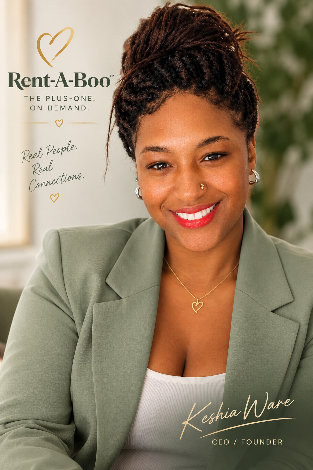Keshia Ware, CEO and Founder of Rent-A-Boo